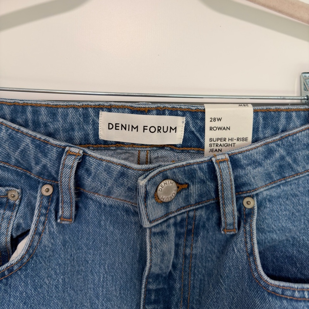 Aritzia Denim Forum Straight Leg Jeans - Picture 2 of 6